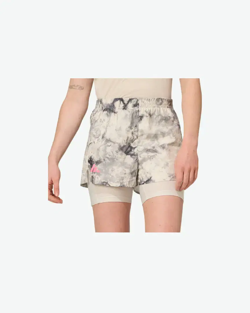 Shorts Adidas Own The Run Spray Dye 2In1 W - JN9669 (0) au meilleur prix !