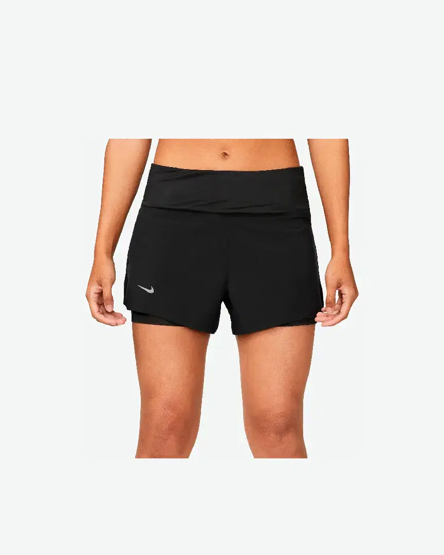 Shorts Nike Dri-Fit Swift Women S Mid-Rise 3" 2-In-1 Running Shorts With Pockets W - DX1029-010 (0) au meilleur prix !