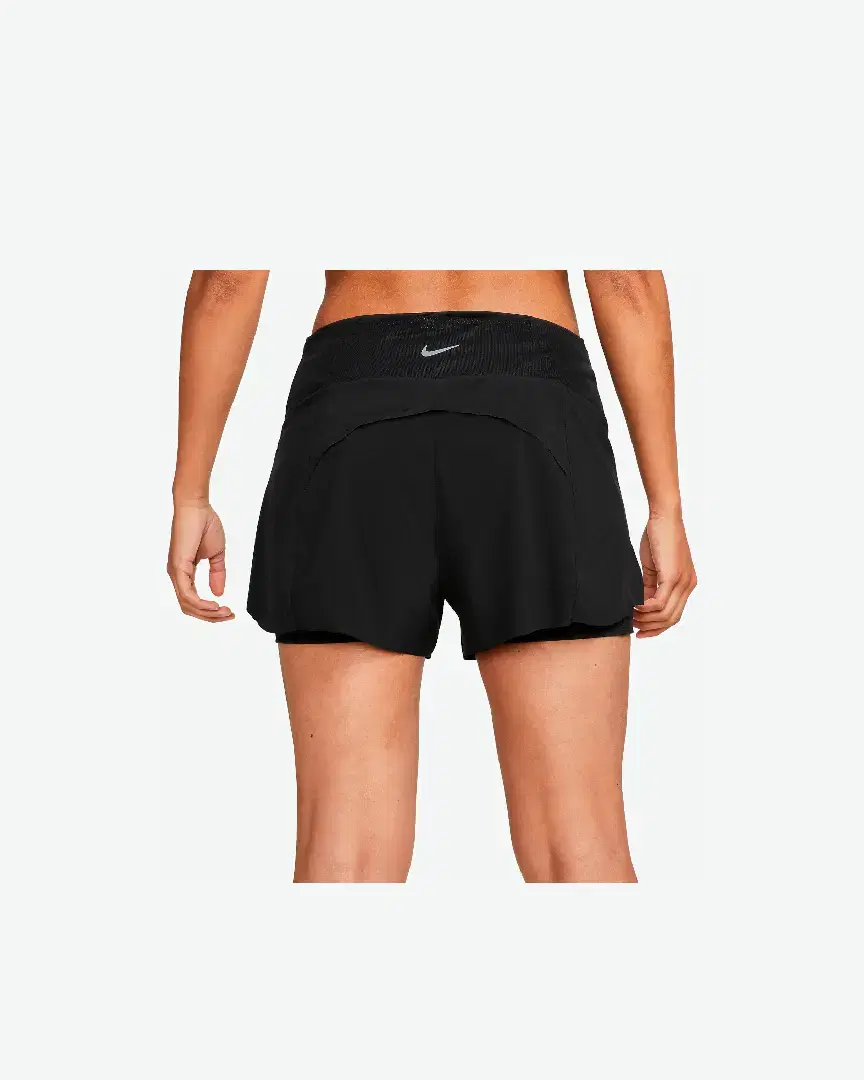 Shorts Nike Dri-Fit Swift Women S Mid-Rise 3" 2-In-1 Running Shorts With Pockets W - DX1029-010 (1) au meilleur prix !