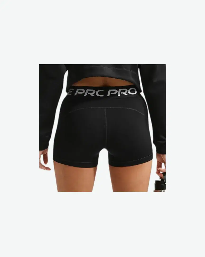 Shorts Nike Pro Mid-Rise 3Inch W - IQ1037-010 (1) au meilleur prix !
