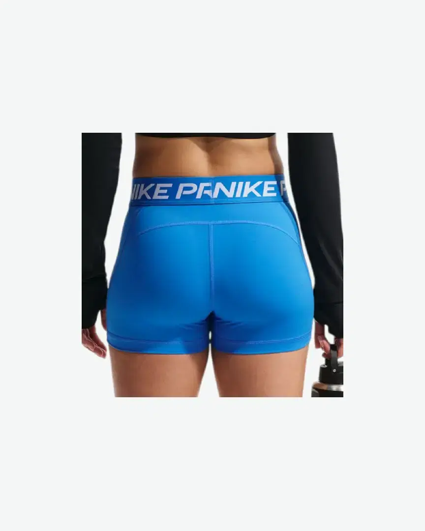 Shorts Nike Pro Mid-Rise 3Inch W - IQ1037-435 (1) au meilleur prix !