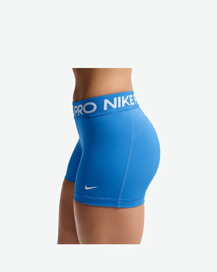 Shorts Nike Pro Mid-Rise 3Inch W - IQ1037-435 (2) au meilleur prix !