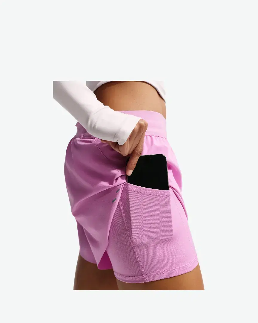 Short 2-En-1 Taille Mi-Haute Dri-Fit Nike Swift W - HJ5376-503 (2) au meilleur prix !