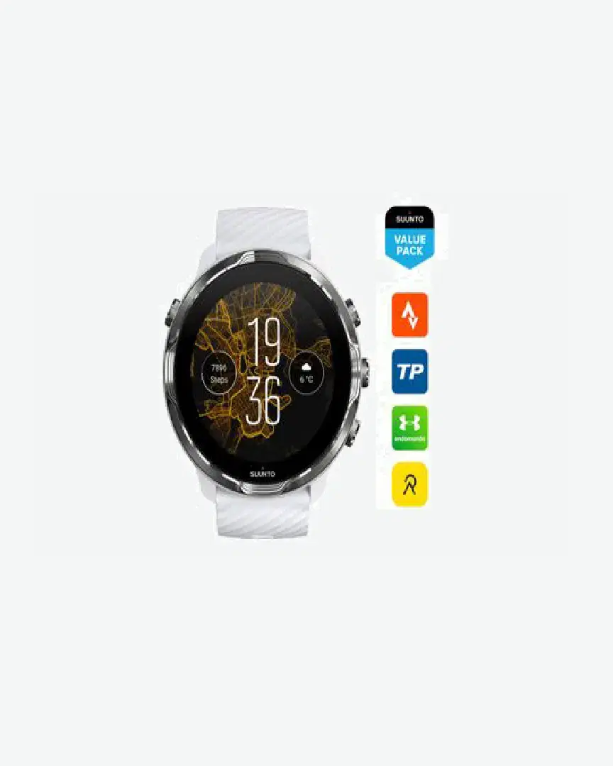 Suunto 7 Gps Watch White Burgundy Produit Reconditionne - OCCSRG08189359 (4) au meilleur prix !