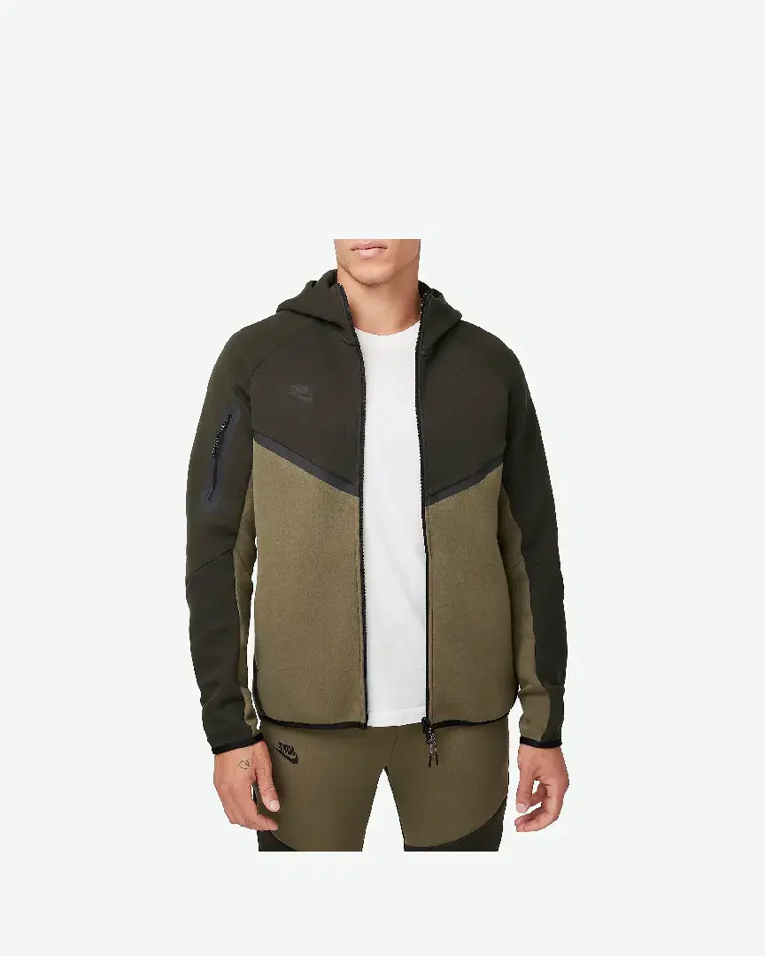 Sweatshirt À Capuche Nike M Nk Tch Flc Fz Wr Hoodie M - HV0949-355 (0) au meilleur prix !