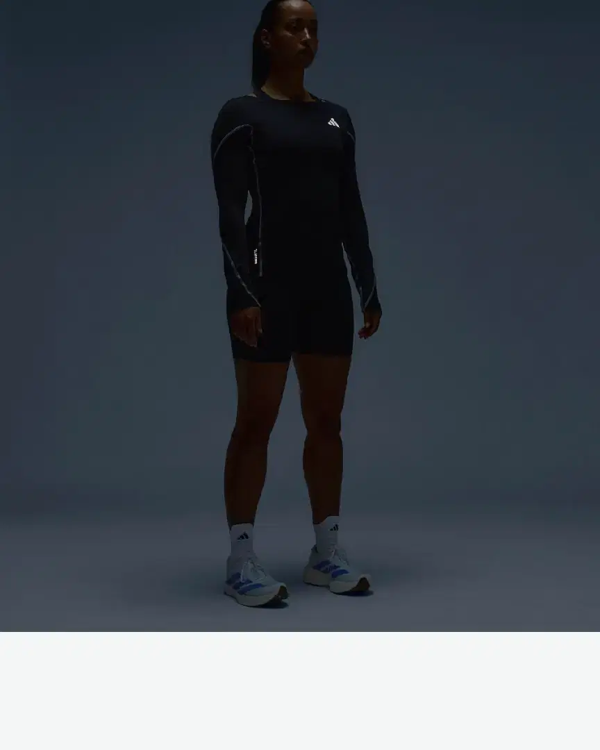 T-Shirt Adidas À Manches Longues De Running Adizero W - JN9388 (3) au meilleur prix !