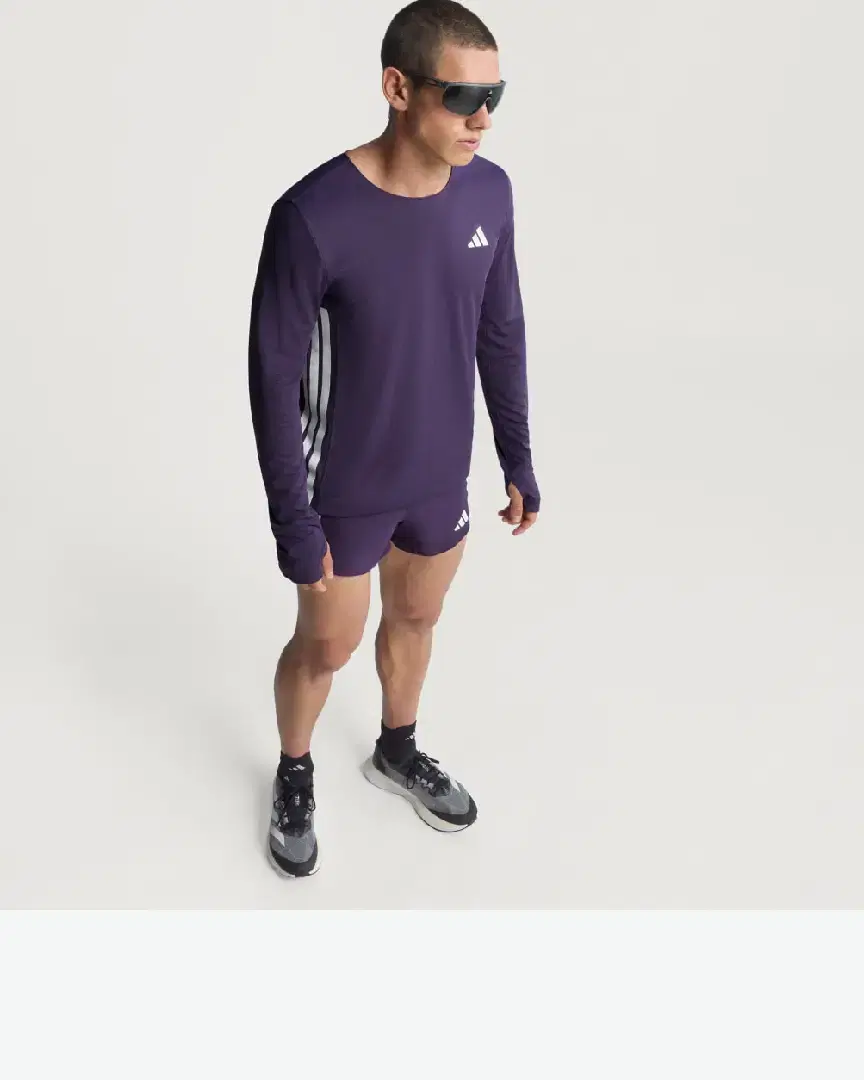 T-Shirt Adidas À Manches Longues De Running Adizero W - JV7179 (0) au meilleur prix !