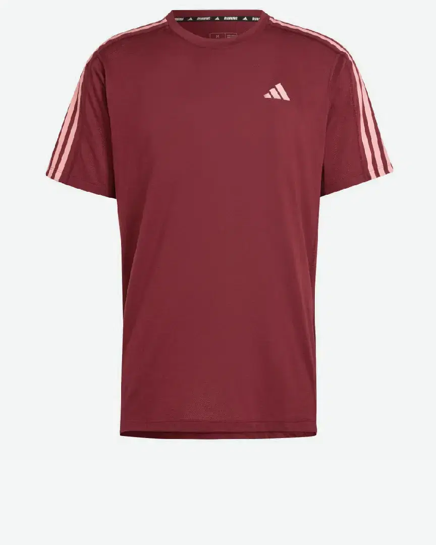 T-Shirt Adidas Own The Run 3 Bandes M - IS9585 (3) au meilleur prix !