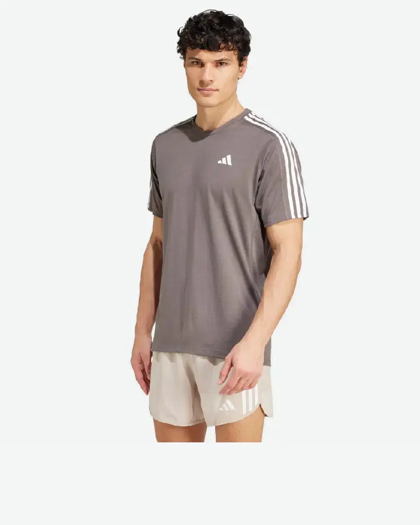 T-Shirt Adidas Own The Run 3 Bandes M - IV9952 (0) au meilleur prix !