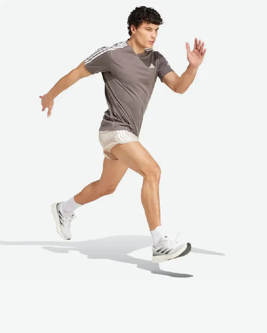 T-Shirt Adidas Own The Run 3 Bandes M - IV9952 (3) au meilleur prix !