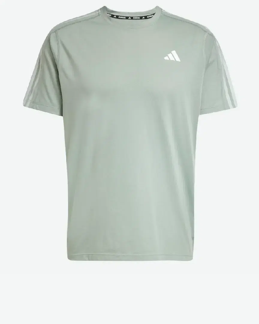 T-Shirt Adidas Own The Run 3 Bandes M - JD2314 (3) au meilleur prix !