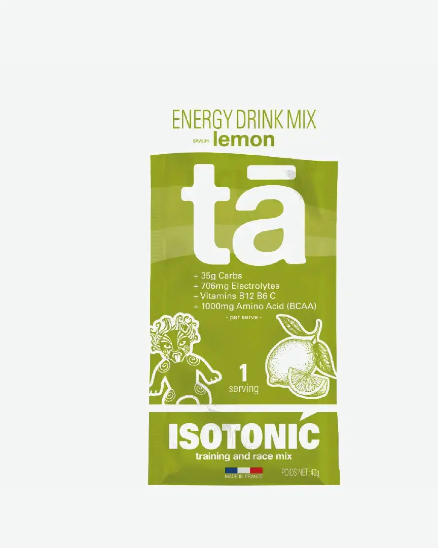 Ta Energy Isotonic Energy Drink Mix Citron - TA30601 (0) au meilleur prix !