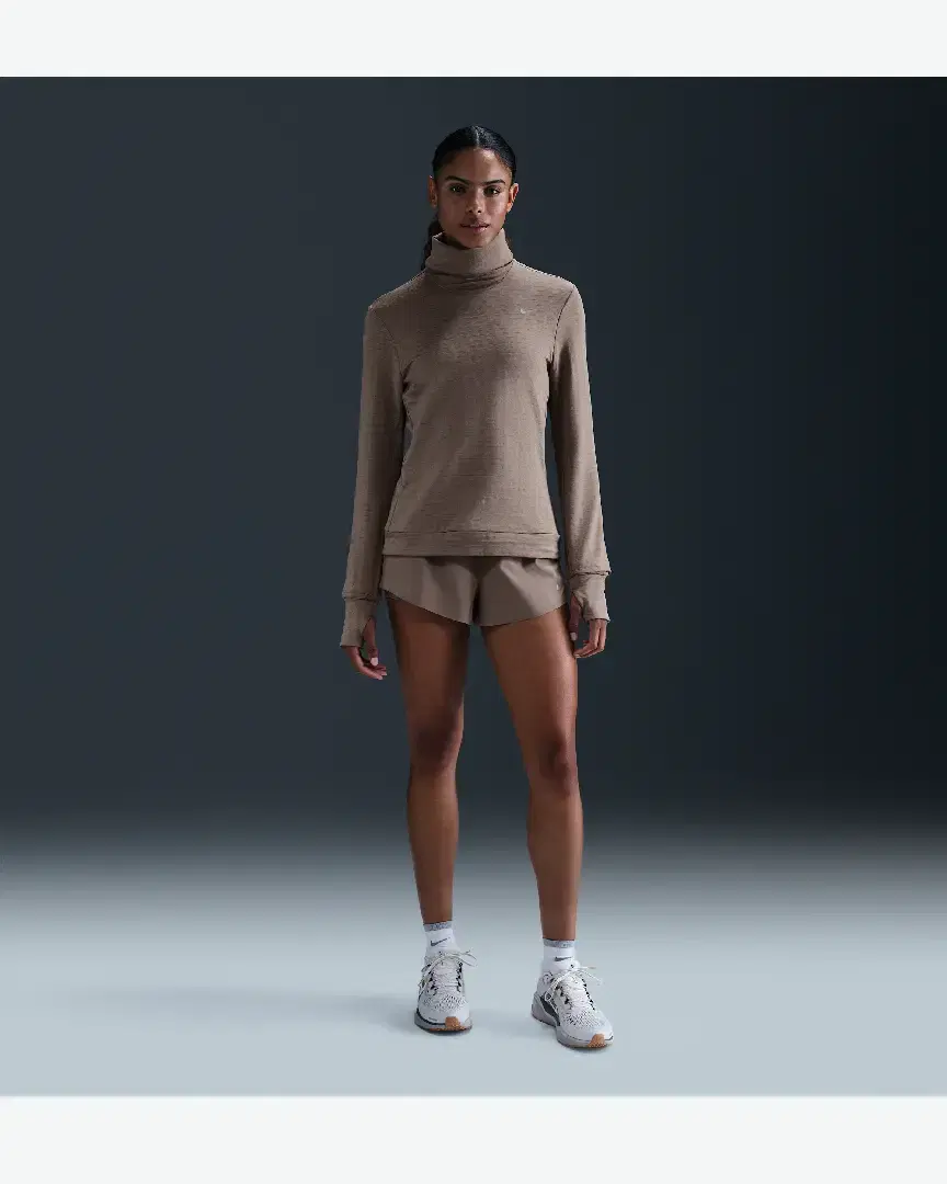 Tee-Shirt À Col Roulé Nike Therma-Fit Swift W - FB5306-214 (3) au meilleur prix !