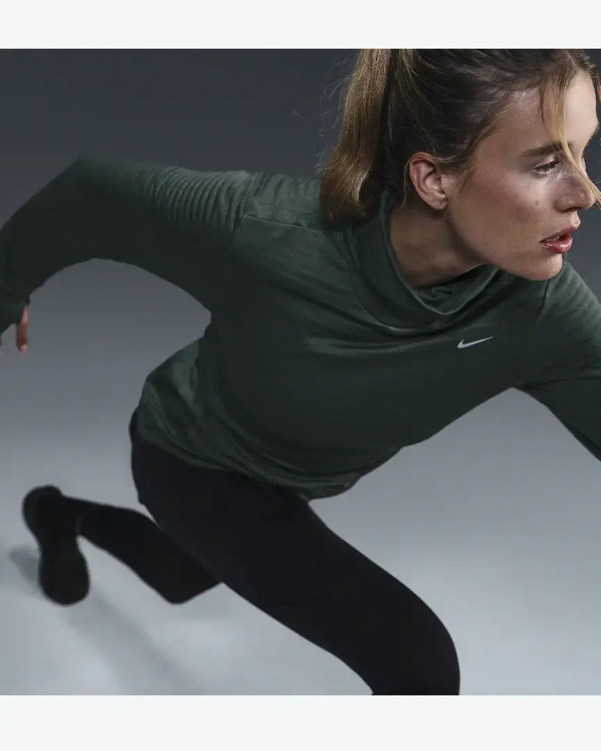 Tee-Shirt À Col Roulé Nike Therma-Fit Swift W - FB5306-338 (2) au meilleur prix !