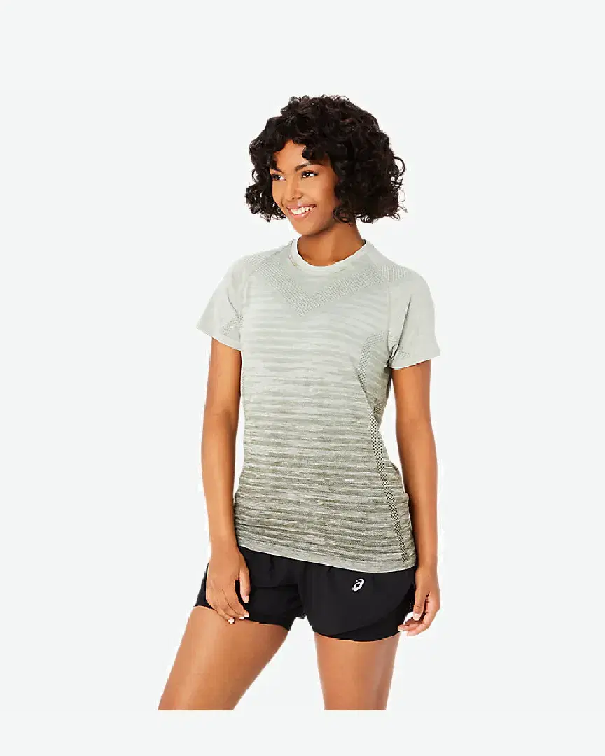 Tee-Shirt À Manches Courtes Asics Seamless W - 2012C385-303 (2) au meilleur prix !