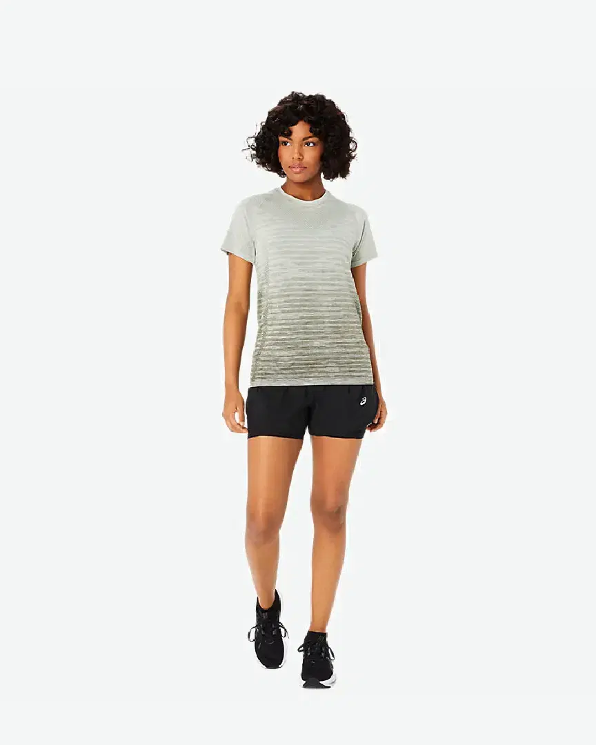 Tee-Shirt À Manches Courtes Asics Seamless W - 2012C385-303 (5) au meilleur prix !