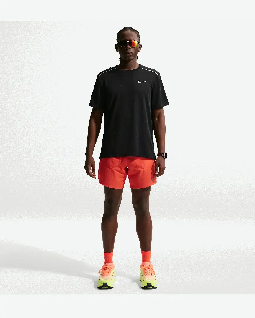 Tee-Shirt À Manches Courtes Et Protection Uv Dri-Fit Nike Miler M - IF2082-010 (3) au meilleur prix !