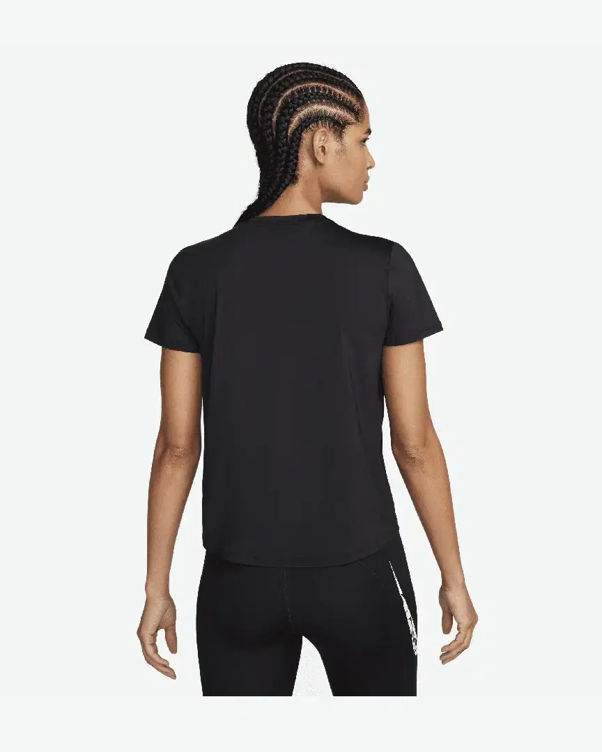Tee-Shirt À Manches Courtes Dri-Fit Nike One Swoosh W - FN2618-010 (1) au meilleur prix !