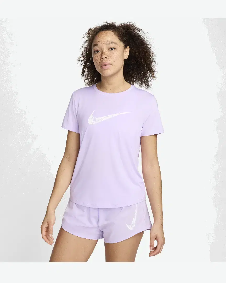 Tee-Shirt À Manches Courtes Dri-Fit Nike One Swoosh W - FN2618-512 (0) au meilleur prix !
