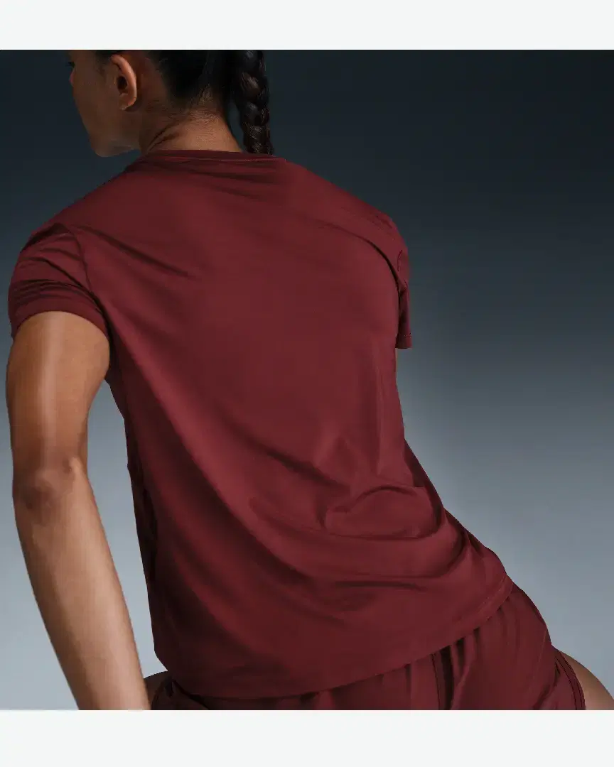 Tee-Shirt À Manches Courtes Dri-Fit Nike One Swoosh W - HJ2204-619 (1) au meilleur prix !