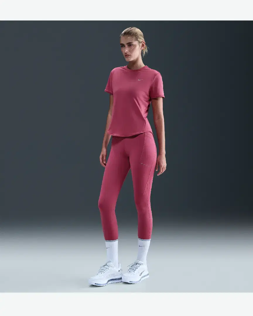 Tee-Shirt À Manches Courtes Dri-Fit Nike Swift Wool W - HM9698-634 (3) au meilleur prix !