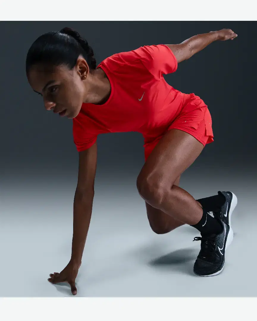 Tee-Shirt À Manches Courtes Dri-Fit Nike Swift Wool W - HM9698-696 (2) au meilleur prix !