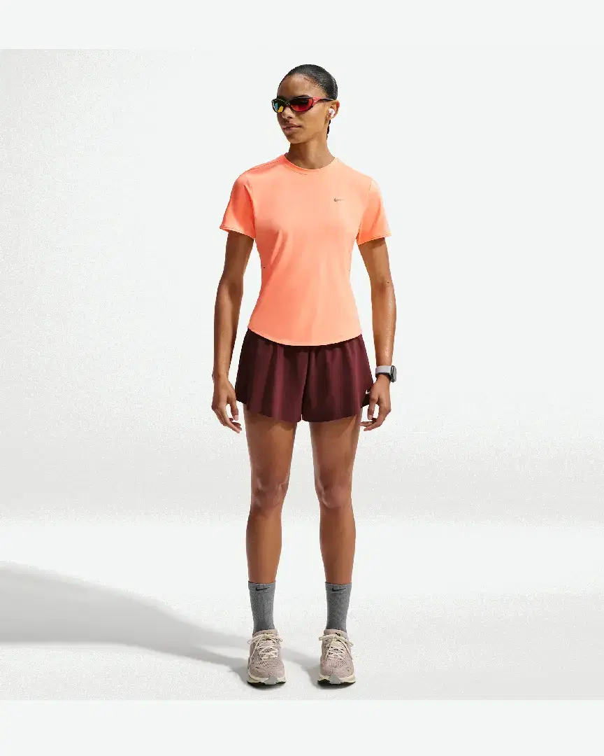 Tee-Shirt À Manches Courtes Dri-Fit Nike Swift Wool W - HM9698-852 (3) au meilleur prix !