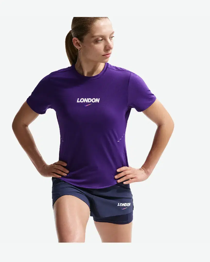 Tee-Shirt À Manches Courtes Dri-Fit Nike Swift Wool W - IR5927-547 (2) au meilleur prix !