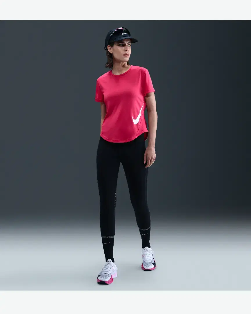 Tee-Shirt À Manches Courtes Dri-Fit Nike Tempo Swoosh Run W - HV2772-666 (3) au meilleur prix !