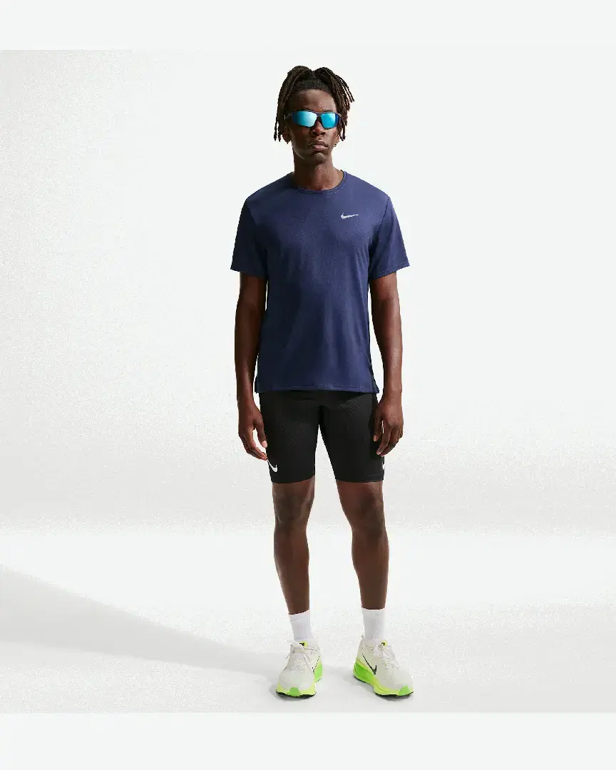 Tee-Shirt Nike M Nk Df Uv Miler Ss M - DV9315-410 (3) au meilleur prix !