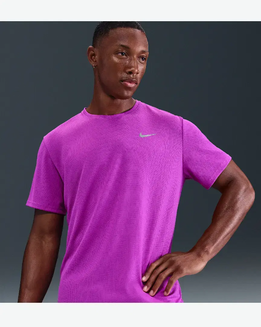 Tee-Shirt Nike M Nk Df Uv Miler Ss M - DV9315-551 (0) au meilleur prix !