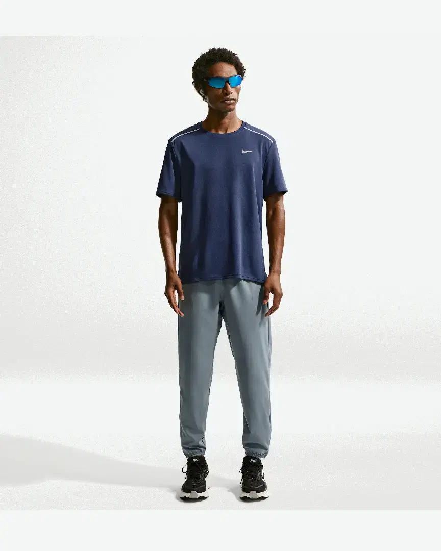 Tee-Shirt À Manches Courtes Et Protection Uv Dri-Fit Nike Miler M - IF2082-410 (3) au meilleur prix !