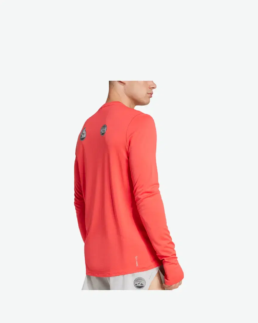Tee-Shirt À Manches Longues Adidas Adizero Ekiden M - JM7897 (1) au meilleur prix !