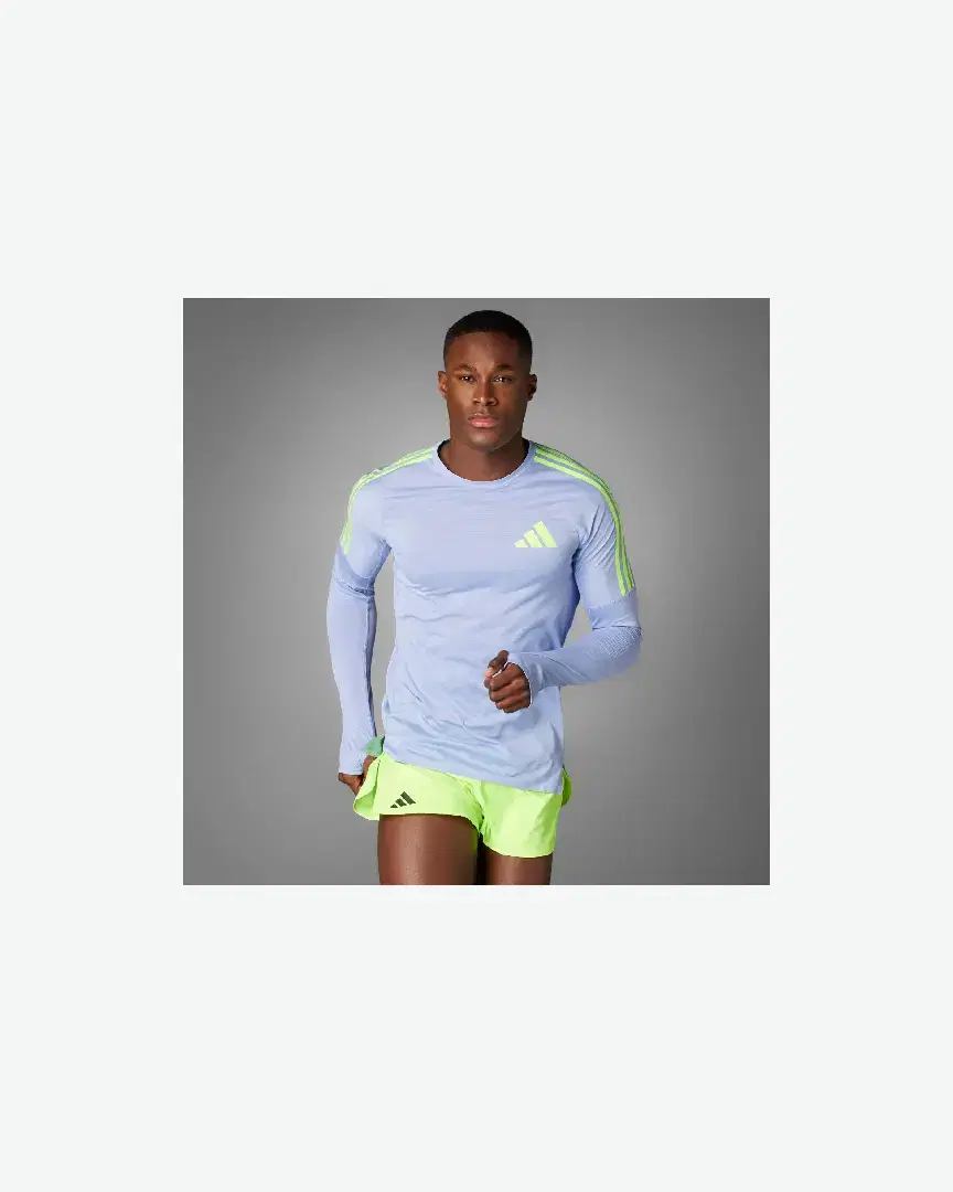 Tee-Shirt À Manches Longues Adidas Adizero M - IT2160 (3) au meilleur prix !