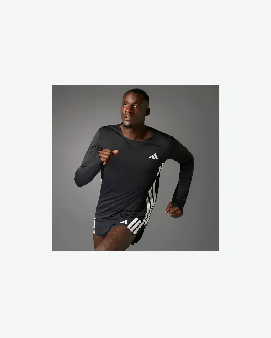 Tee-Shirt À Manches Longues Adidas Adizero M - JD3638 (2) au meilleur prix !