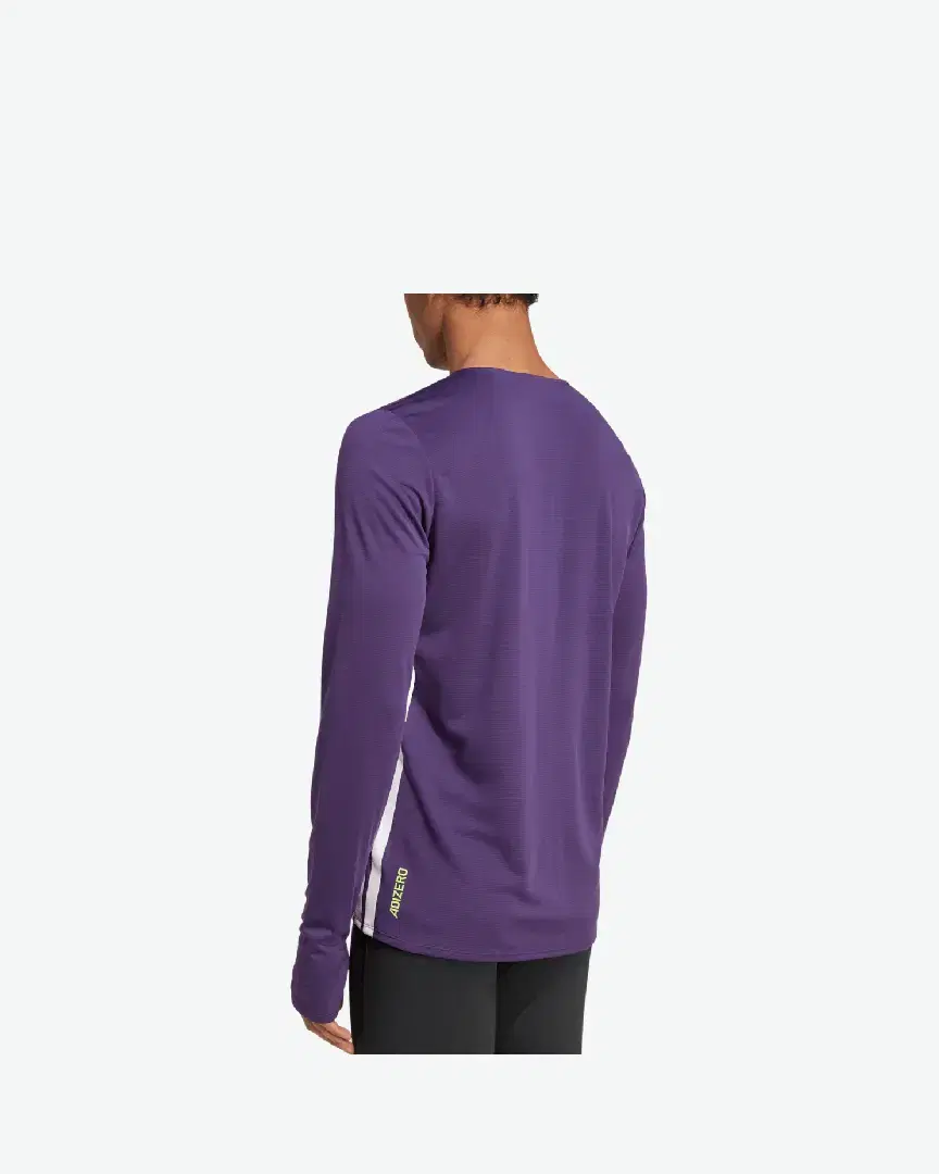 Tee-Shirt À Manches Longues Adidas Adizero M - JV7179 (1) au meilleur prix !