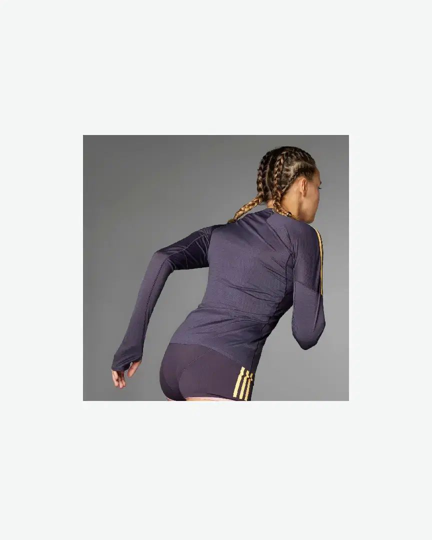 Tee-Shirt À Manches Longues Adidas Adizero W - IN1205 (3) au meilleur prix !