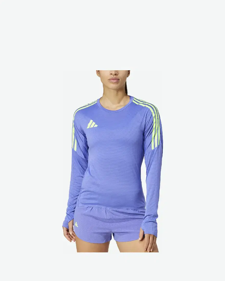 Tee-Shirt À Manches Longues Adidas Adizero Ls W - IT2187 (0) au meilleur prix !