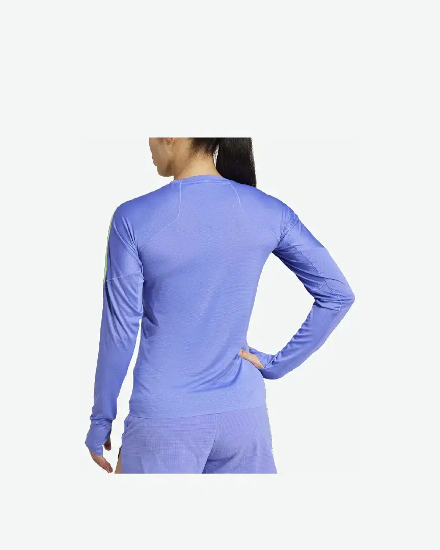 Tee-Shirt À Manches Longues Adidas Adizero Ls W - IT2187 (1) au meilleur prix !