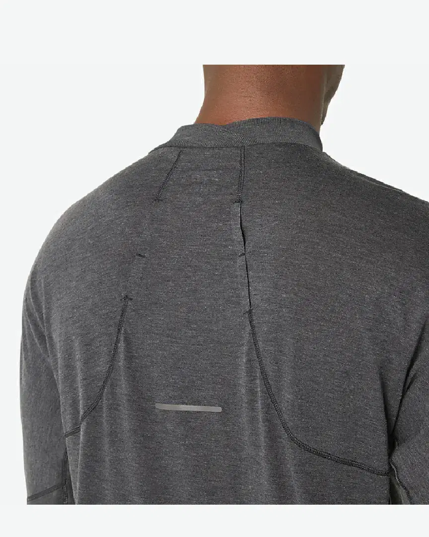 Tee-shirt à manches longues Asics Metarun Mock Neck M - 2011C873-001 (3) au meilleur prix !