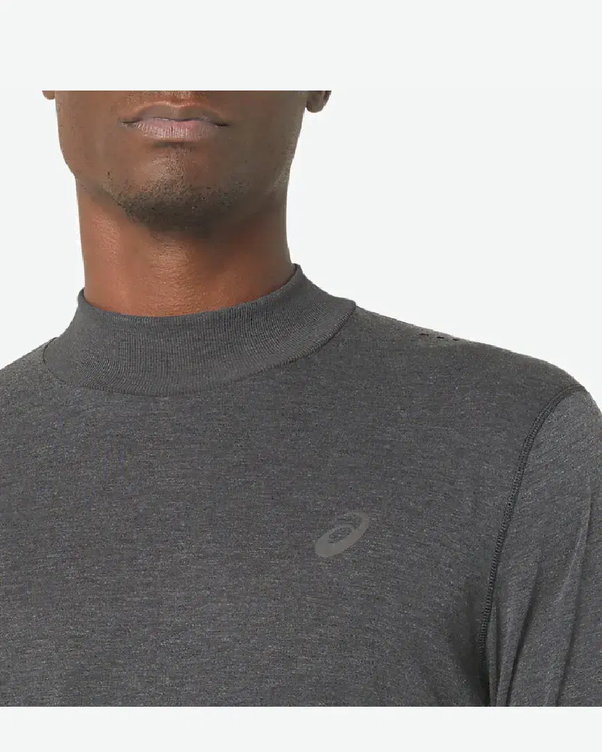 Tee-shirt à manches longues Asics Metarun Mock Neck M - 2011C873-001 (4) au meilleur prix !