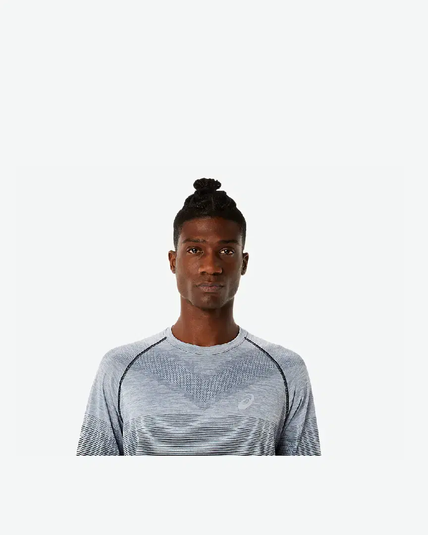 Tee-Shirt À Manches Longues Asics Seamless M - 2011C394-002 (3) au meilleur prix !