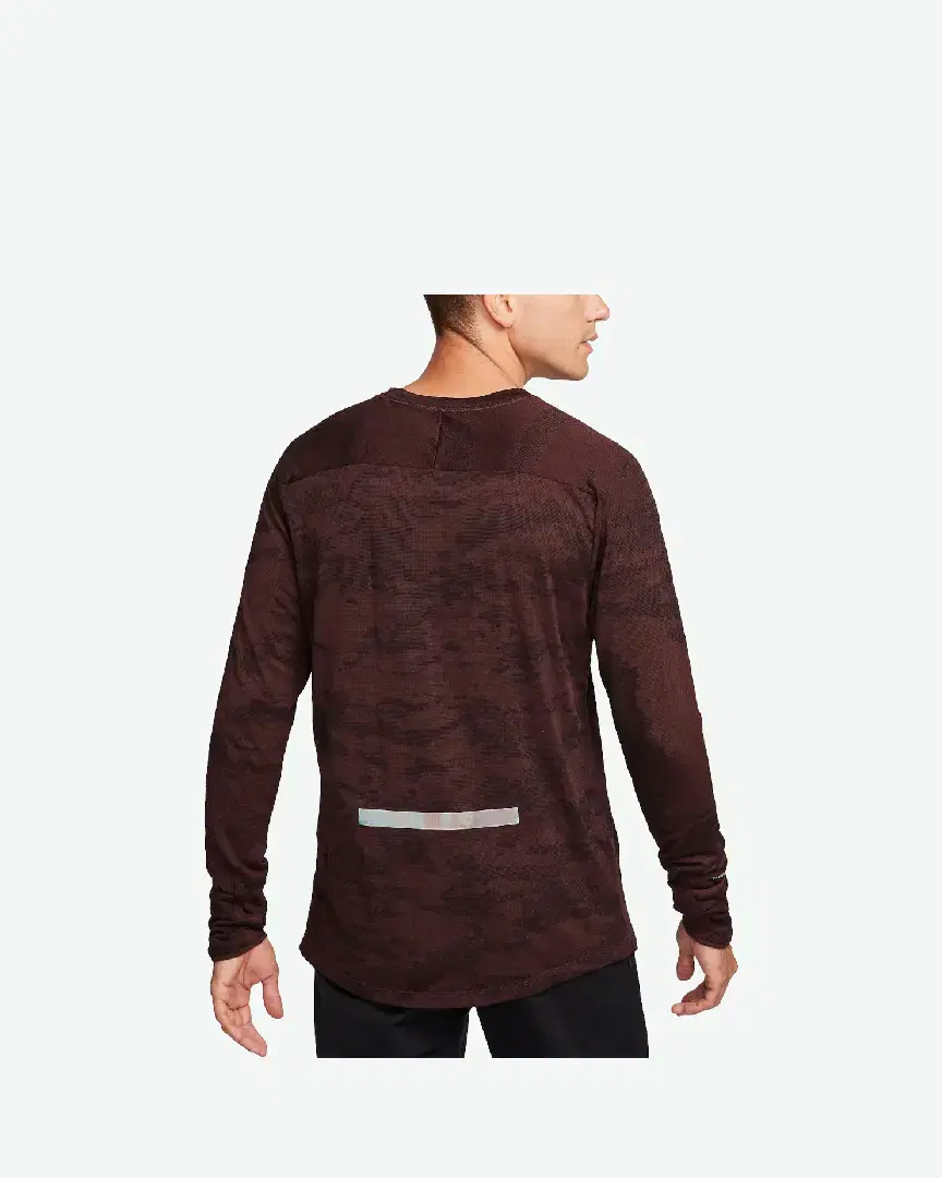 Tee-Shirt À Manches Longues Nike M Nk Tfadv Run Dvn Ls M - FB8538-227 (1) au meilleur prix !