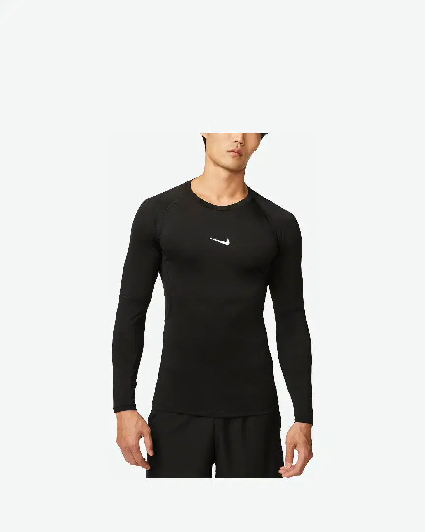 Tee-Shirt À Manches Longues Nike M Np Df Tight Top Ls M - FB7919-010 (0) au meilleur prix !