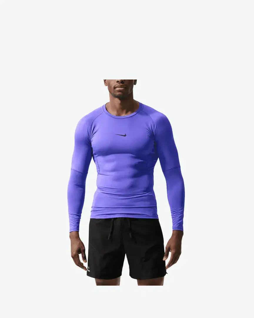 Tee-Shirt À Manches Longues Nike M Np Df Tight Top Ls M - FB7919-510 (0) au meilleur prix !