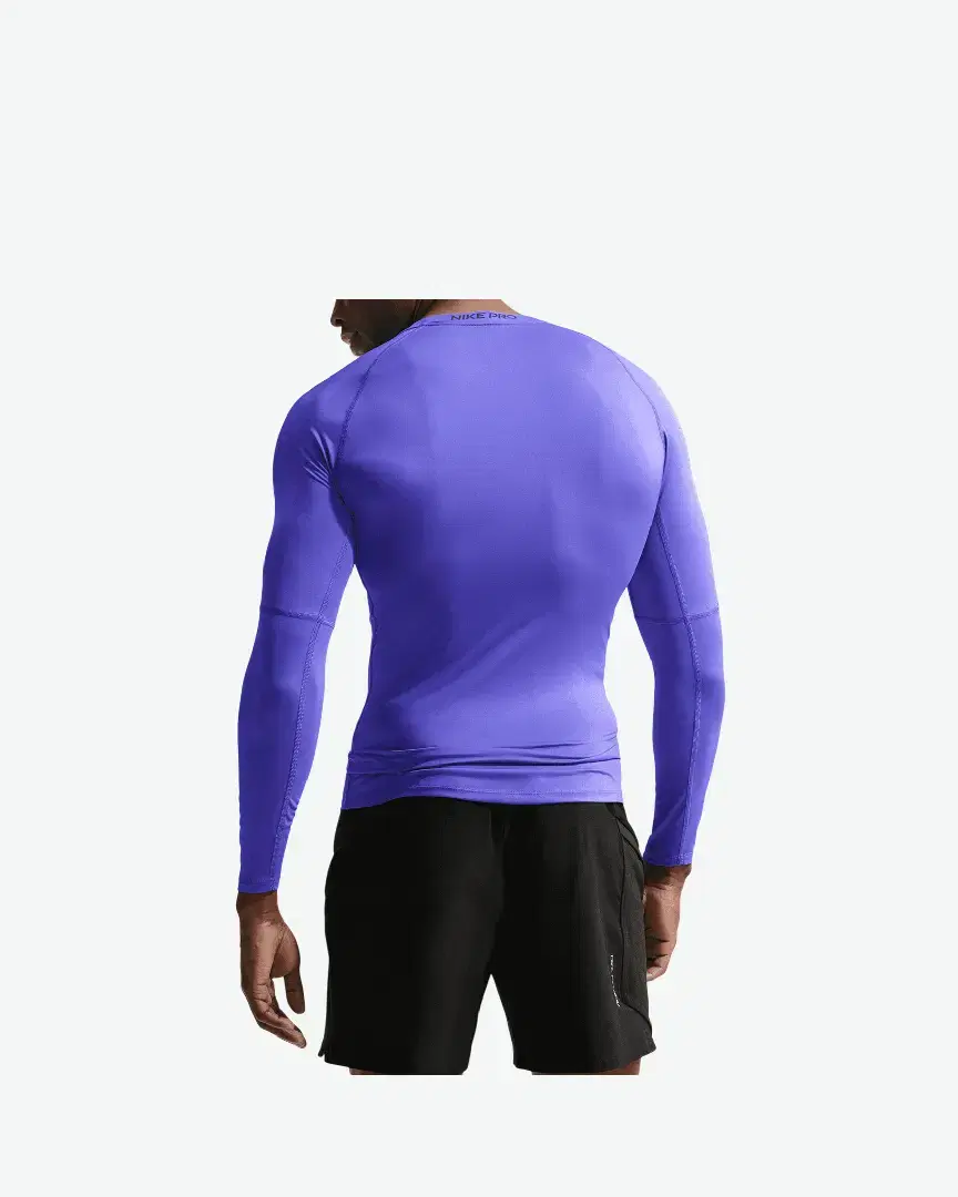 Tee-Shirt À Manches Longues Nike M Np Df Tight Top Ls M - FB7919-510 (1) au meilleur prix !