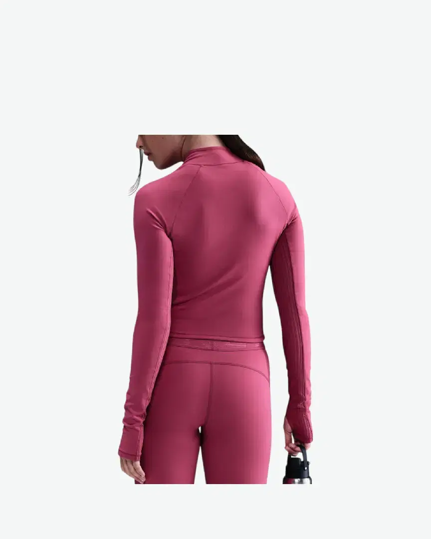 Tee-Shirt À Manches Longues Nike Pro Ls T-Shirt W - HV3736-634 (1) au meilleur prix !