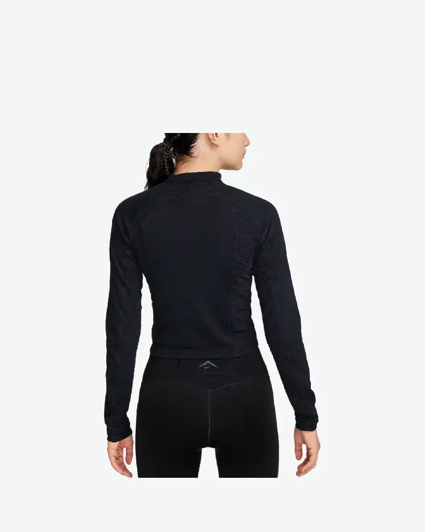 Tee-Shirt À Manches Longues Nike W Nk Trail Df Ls Top W - FN4706-010 (1) au meilleur prix !