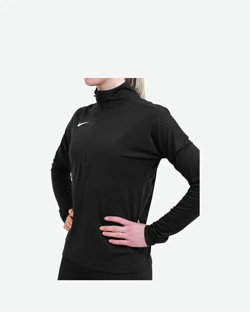 Tee-Shirt À Manches Longues Nike Women Dry Element Top Half Zip W - NT0316-010 (4) au meilleur prix !