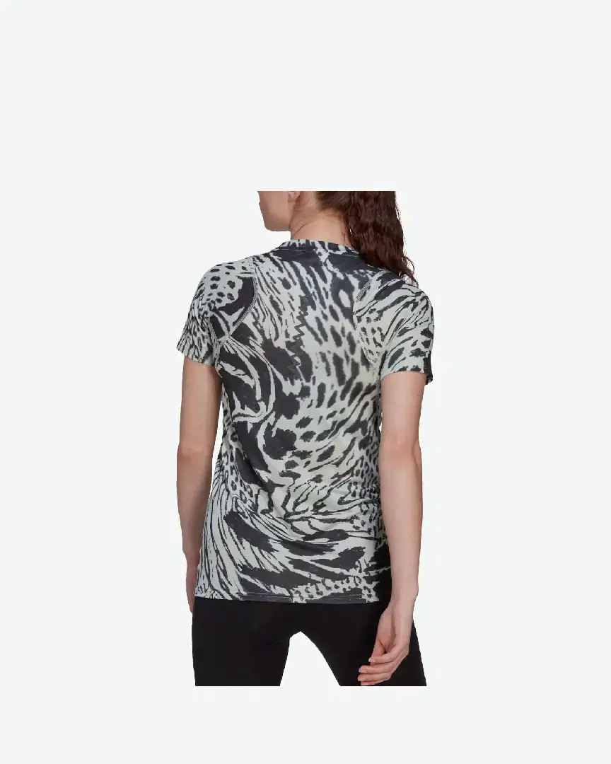 Tee-Shirt Adidas Fast Aop Tee W - HK8989 (1) au meilleur prix !